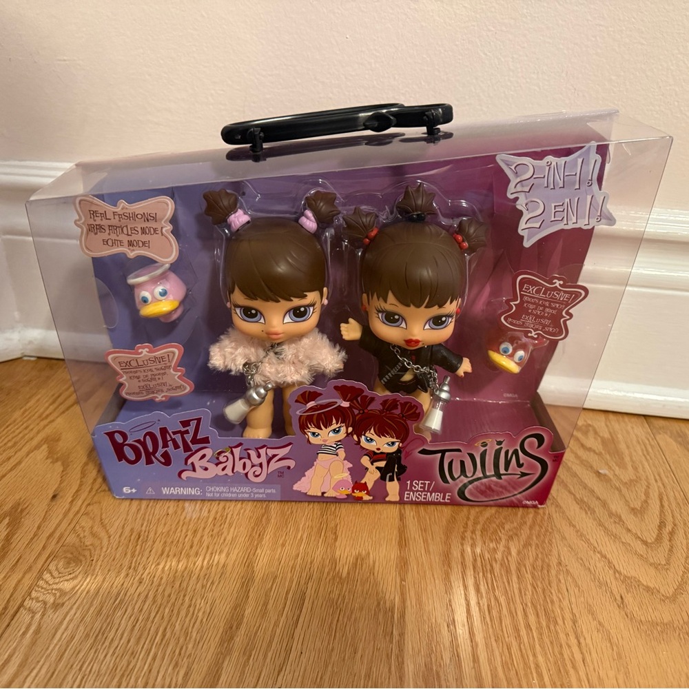 Bratz Babyz Twins Roxxi and Phoebe Dolls Brand New In Box Sealed Rare HTF